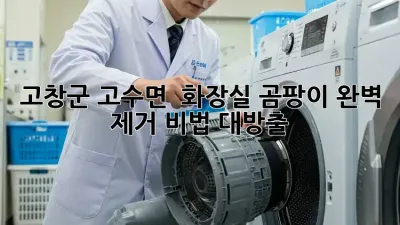 고창군 고수면 🏡 화장실 곰팡이 완벽 제거 비법 대방출! 🧽✨